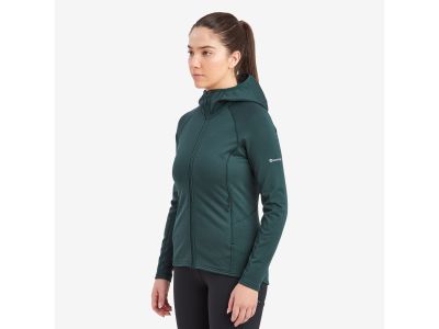 Damska bluza Montane Fem Protium Hoodie, głęboki las