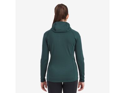Damska bluza Montane Fem Protium Hoodie, głęboki las