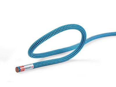 OCÚN SPIRIT rope, 9.5 mm x 40 m, blue/white