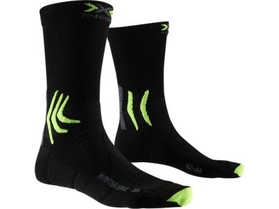 X-BIONIC x-SOCKS BIKE 4.0 zimné ponožky, čierna/žltá