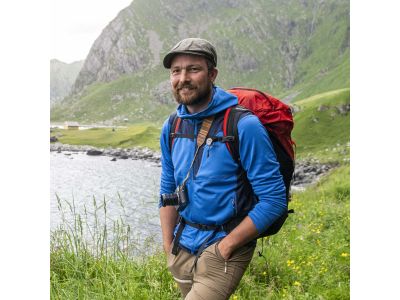Bergans Helium V5 batoh, 55 l, Red Sand/Black/Aluminium