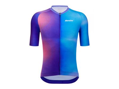 Koszulka rowerowa Santini Ombra w kolorze jasnoniebieskim