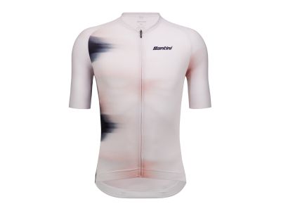 Koszulka rowerowa Santini Ombra w kolorze białym