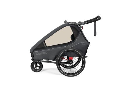 Qeridoo KidGoo2 detský vozík, dark steel grey