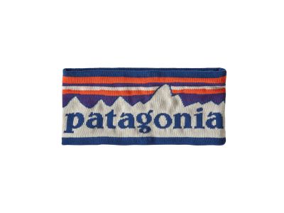Patagonia Powder Town Stirnband, fitz roy sunrise knit: birch white
