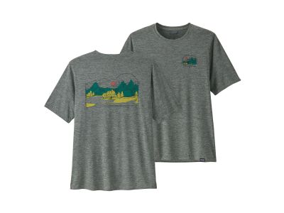 Patagonia Cap Cool Daily Graphic T-shirt, lost and found: sleet green x-dye