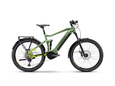 Haibike Adventr FS 8 27.5 elektromos kerékpár, gloss/metal green/apple/black
