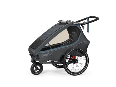 Qeridoo KidGoo1 stroller, dark navy blue