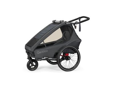 Qeridoo KidGoo1 detský vozík, dark steel grey