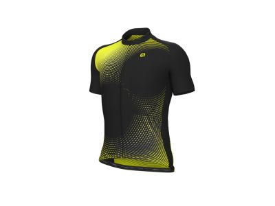 Tricou ALÉ PRAGMA OPTICAL, galben fluo