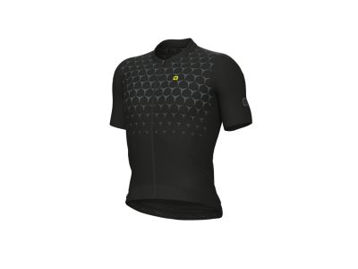 Koszulka rowerowa ALÉ R-EV1 QUICK, czarna