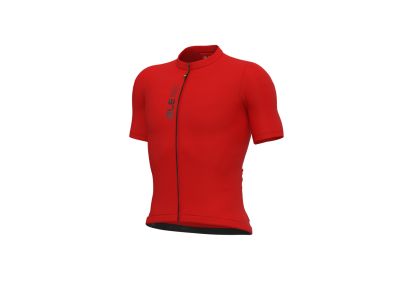 Koszulka rowerowa ALÉ PRAGMA COLOR BLOCK, czerwona