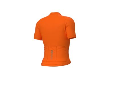 ALÉ PRAGMA COLOR BLOCK jersey, fluo orange