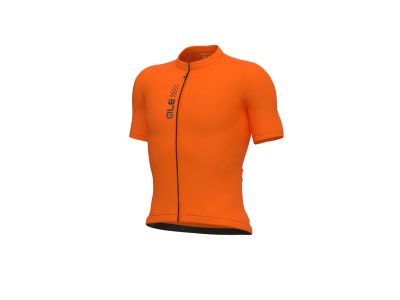 ALÉ PRAGMA COLOR BLOCK jersey, fluo orange