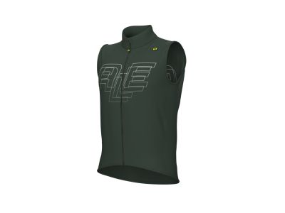 ALÉ PR-E SAUVAGE vest, green wood