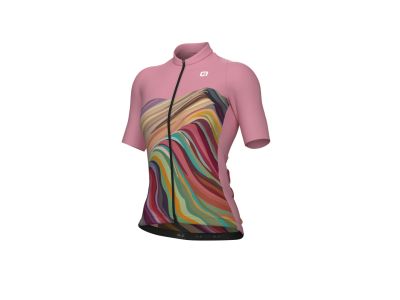ALÉ PR-E RAINBOW women's jersey, pink
