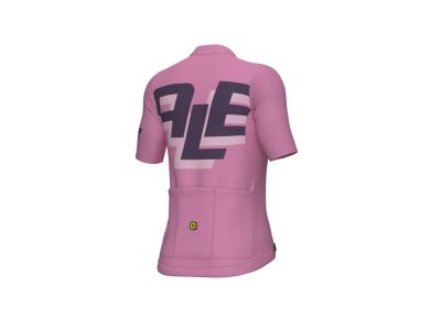 Damska koszulka rowerowa ALÉ PR-E SAUVAGE w kolorze różowym