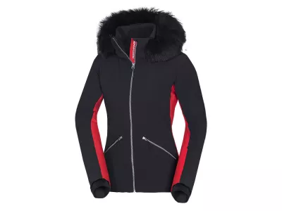 Northfinder BLANCHE női kabát, fekete piros