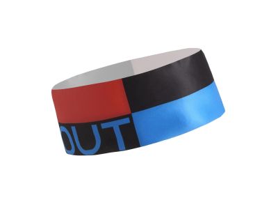 Dotout Essential Stirnband, blau/schwarz/rot