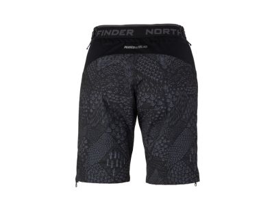 Northfinder BLATNA women&#39;s shorts, black print