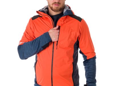 Northfinder ADELBERT kabát, piros-narancs
