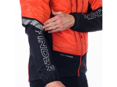 Northfinder FIRE jacket, orange/black