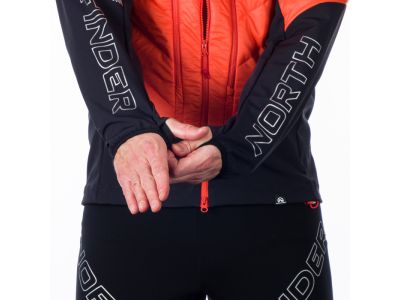 Northfinder OHNISTE bunda, oranžová/černá
