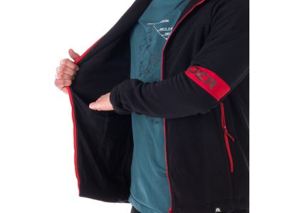 Northfinder BAYLOR sweatshirt, black/red