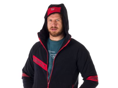 Northfinder BAYLOR Sweatshirt, schwarz/rot