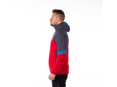 Northfinder BAYLOR Sweatshirt, rot/blau