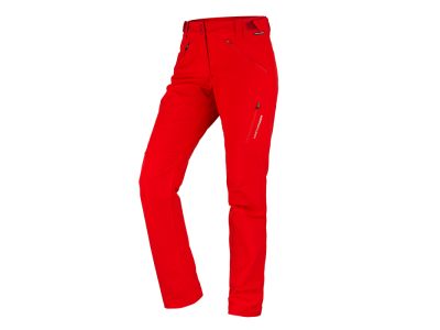 Spodnie damskie Northfinder ASIA w kolorze czerwonym