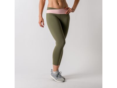 Northfinder ELYSE women&#39;s leggings, dark green