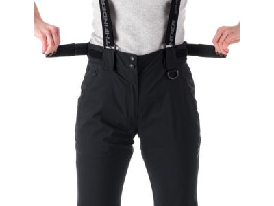 Spodnie damskie Northfinder DELLA w kolorze czarnym