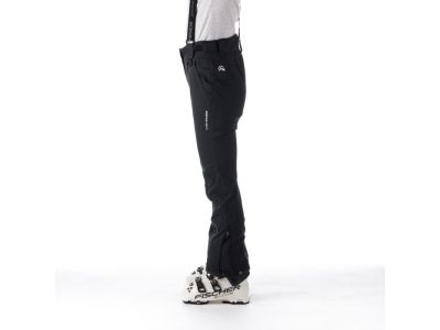 Spodnie damskie Northfinder DELLA w kolorze czarnym
