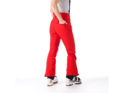 Spodnie damskie Northfinder DELLA w kolorze czerwonym