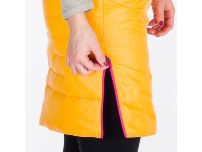 Northfinder PODKOVA women&#39;s skirt, yellow/black