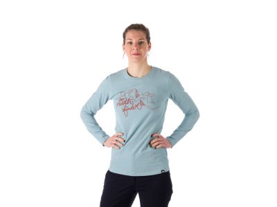Northfinder BIRDIE dámské tričko, světle tyrkysová