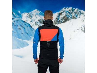 Northfinder VHAN vest, black/orange