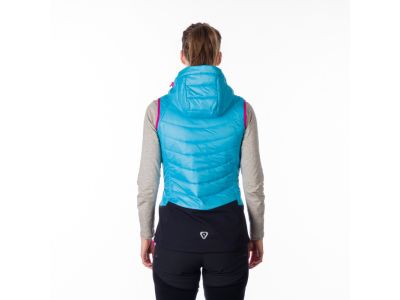 Northfinder JAVOROVA women&#39;s vest, blue/black