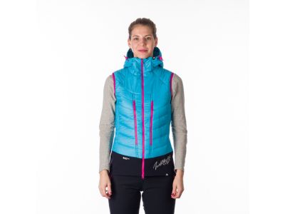 Northfinder JAVOROVA women&#39;s vest, blue/black