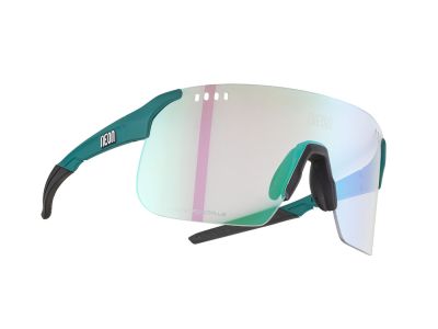 Neon SKY 2.0 AIR glasses, petroleum matt/phototronic+/green
