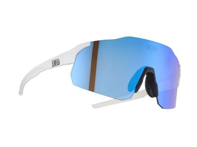 Neon SKY 2.0 glasses, WHITE MATT/MIRROR BLUE CAT. 3