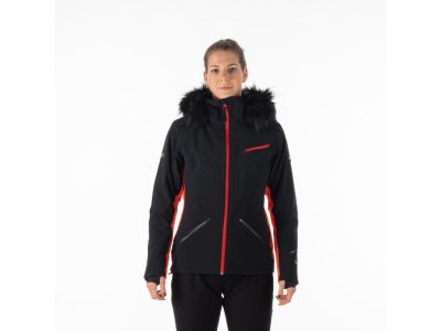 Northfinder TOHNISELA női kabát, fekete/piros