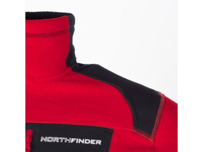 Northfinder BENDIK Sweatshirt, dunkelrot