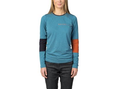 T-shirt damski Rafiki Vipera, kolor błękitu bretońskiego