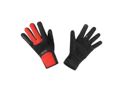 GOREWEAR M GWS Thermo gloves, black/fireball