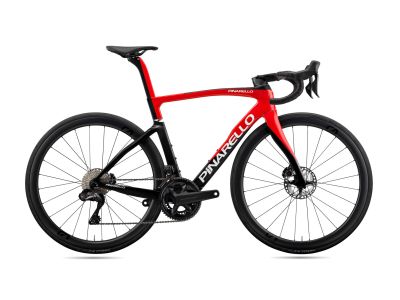 Pinarello F7 Disc Ultegra Di2 bicykel, carbon/razor red