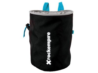 Rock Empire Chalk Bag Basic sáček na magnesium, černá/modrá