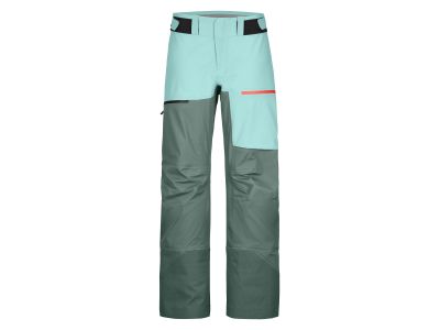 Pantaloni de damă ORTOVOX 3L Ravine Shell, Arctic Grey