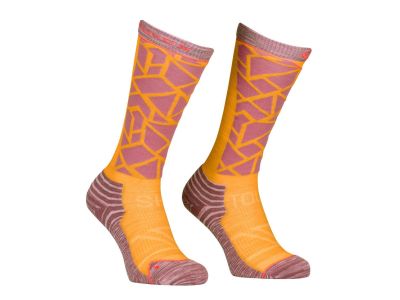 ORTOVOX Ski Tour Compression Long Socks women&#39;s knee socks, autumn leaves